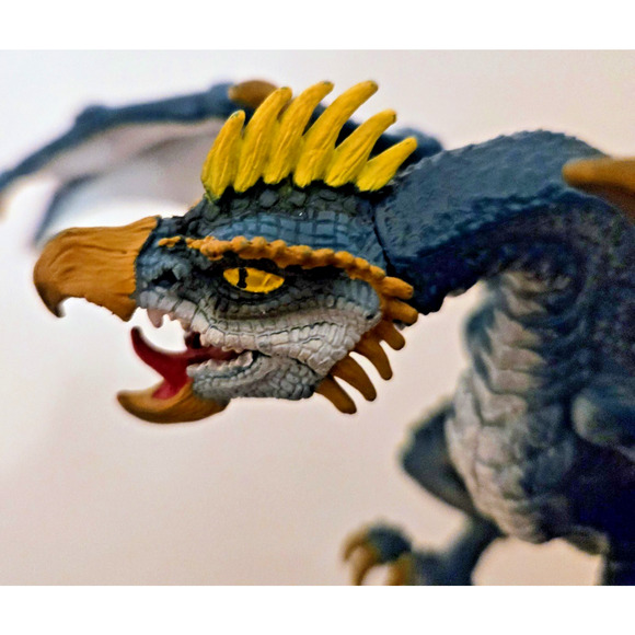 Lot of 3 Schleich Eldrador Lava Night Hunter Blue Dragon Toy Mythical 2017 - Picture 7 of 16